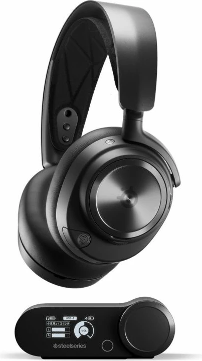 Headset gaming Steelseries, e zezë