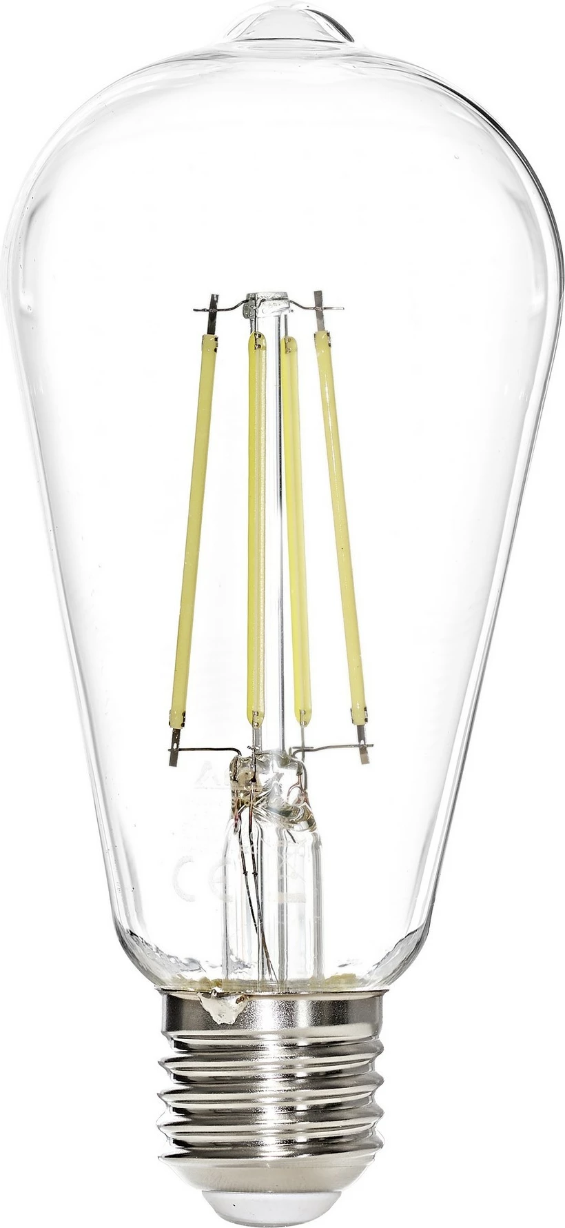 Llambë LED Opviq, ST64, e bardhë, transparente