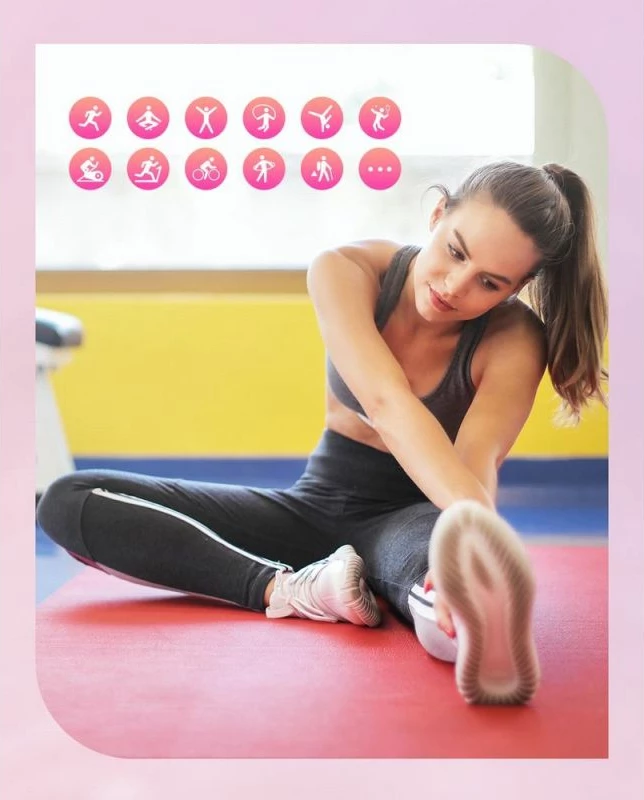 Smartwatch Gravity për femra, gold