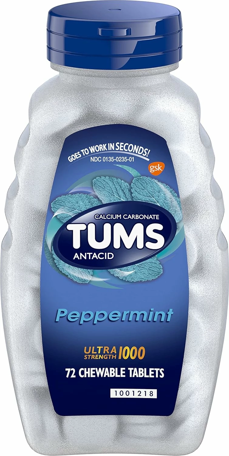 Tums Antacid Peppermint