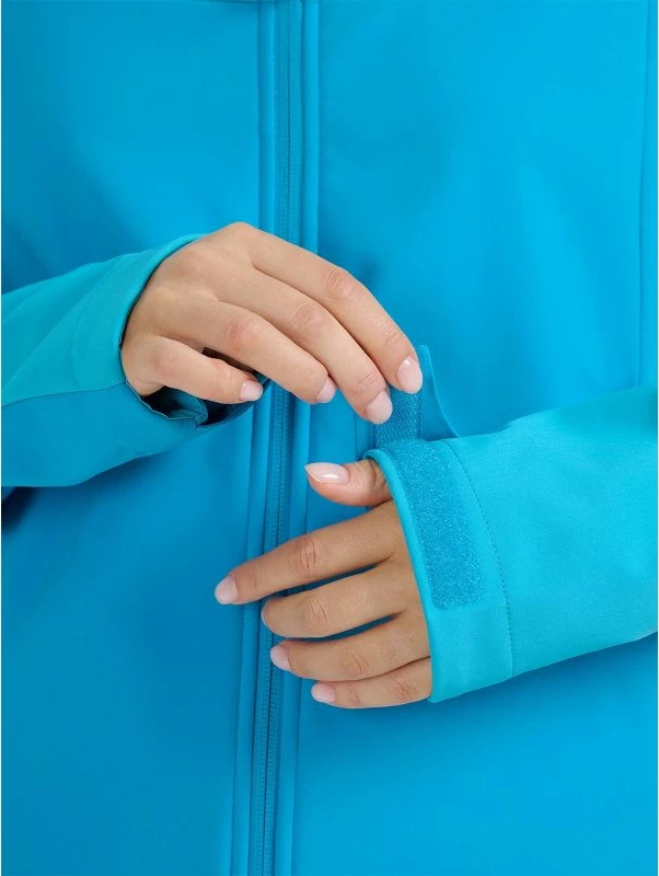 Jakne softshell për femra 4F, kaltër