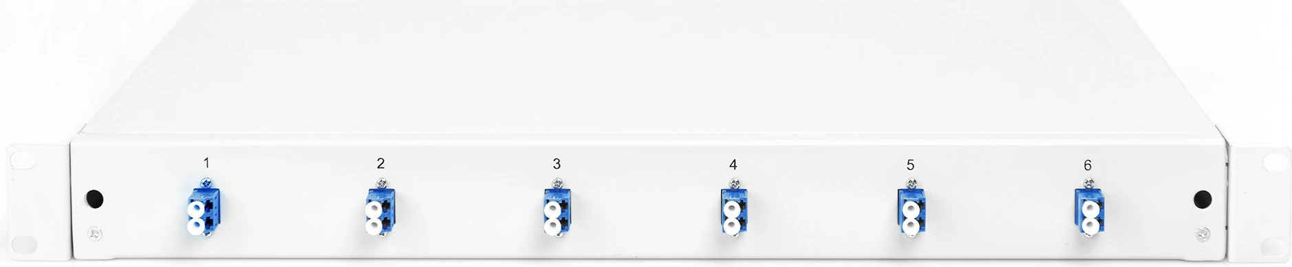 Kutia për fibra optike Digitus, LC, OS2, 6 porta, 1U, ngjyrë gri