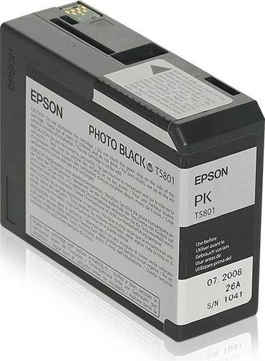 Toner Epson T580100, Photo black, 80 ml, për Stylus Pro 3800/3880