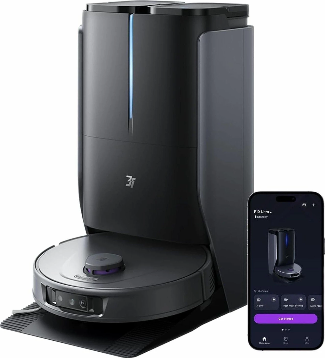 Robot pastrues 3i P10 Ultra, mopping & vacuuming, i zi