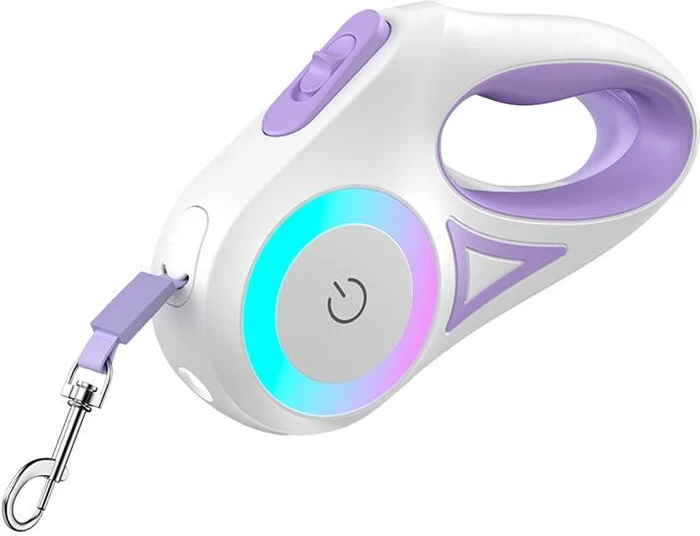 Litar automatik Rojeco RSSQYSFG3M-11, 3m, për kafshë, vjollcë