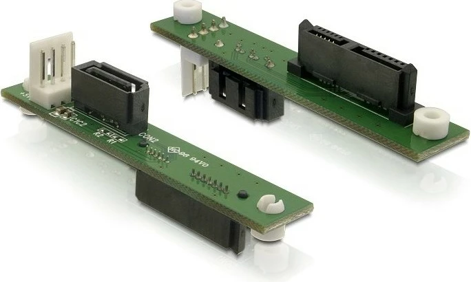 Adapter DeLOCK SATA Slimline në SATA 7-pin + Molex 4-pin