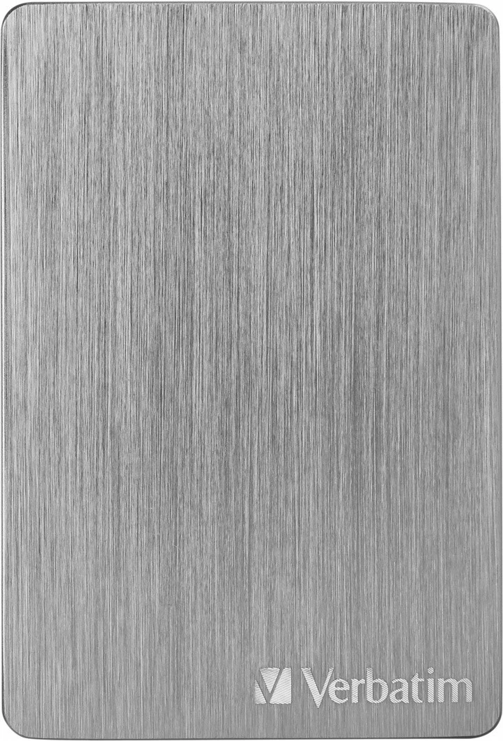 disk i jashtëm HDD Verbatim Store 'n' Go ALU Slim HDVE53662PLG/53662 1TB USB-C, aluminium (space grey)