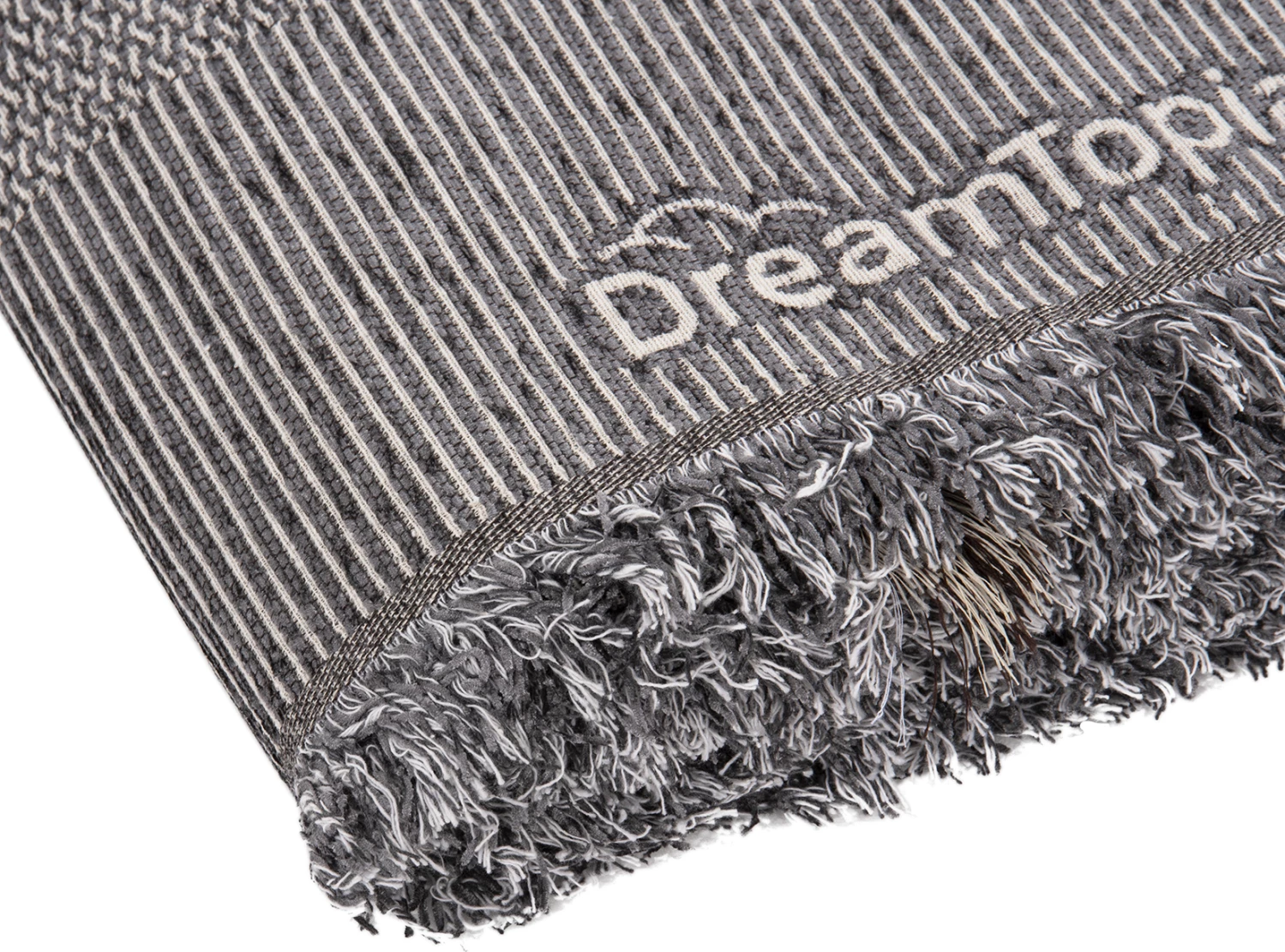 Mbulesë divani me franja DREAMTOPIA FH12165.02 ngjyrë gri 295x170cm