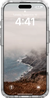 Mbështjellës UAG Plyo XTE MagSafe për iPhone 16 Pro, transparent titanium