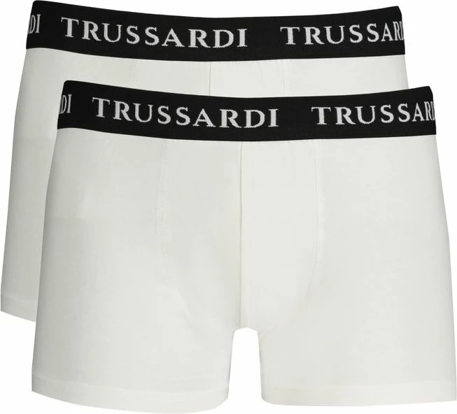 Të brendshme për meshkuj Trussardi, të bardha