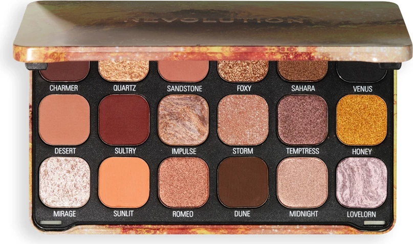 Revolution Forever Flawless Eyeshadow Palette - Bronze Temptation