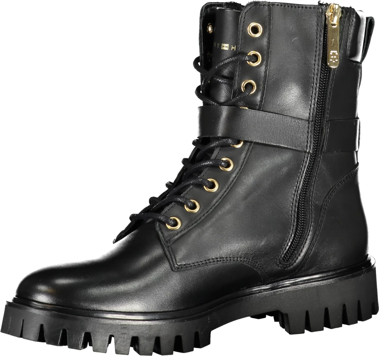 Çizme TOMMY HILFIGER boot femra, të zeza