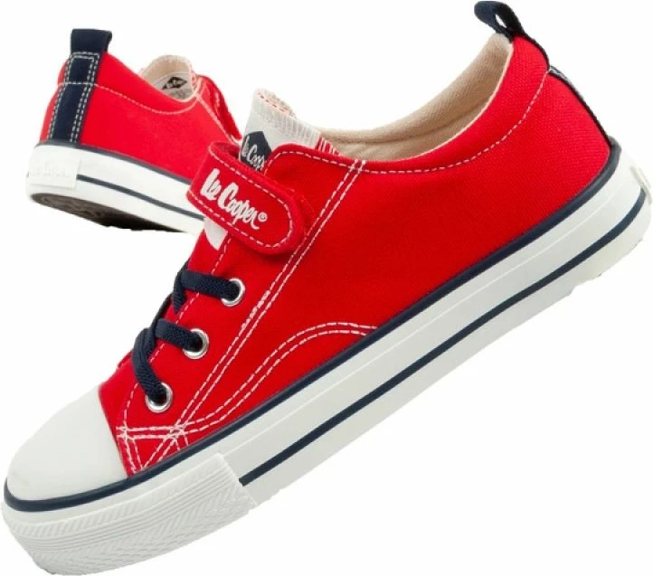 Këpucë fëmijë Lee Cooper, të kuqe