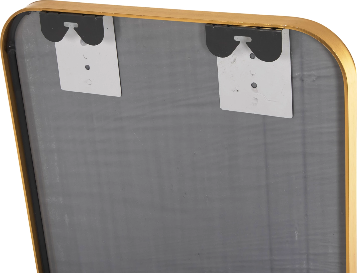 Pasqyrë qëndruese në dysheme, kornizë alumini, ngjyrë ari, BOELY FH9577.30, 40x35x160H cm