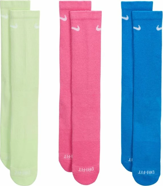 Çorape të gjata Nike unisex, shumëngjyrëshe