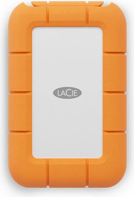 SSD e jashtme LaCie Rugged Mini STMF2000400 2TB USB-C (USB 3.2 Gen 2x2) portative e fortifikuar, portokalli