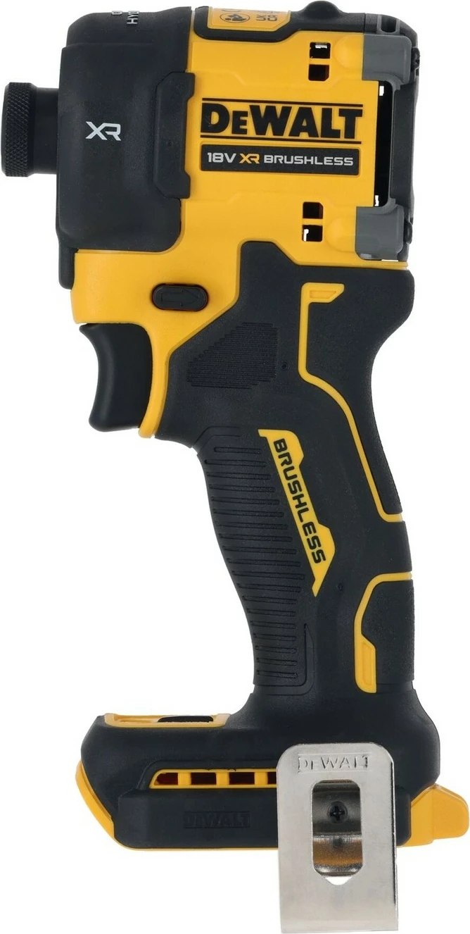 Çelës goditës DeWALT 18V, 1/4", me bateri, zi-verdhë