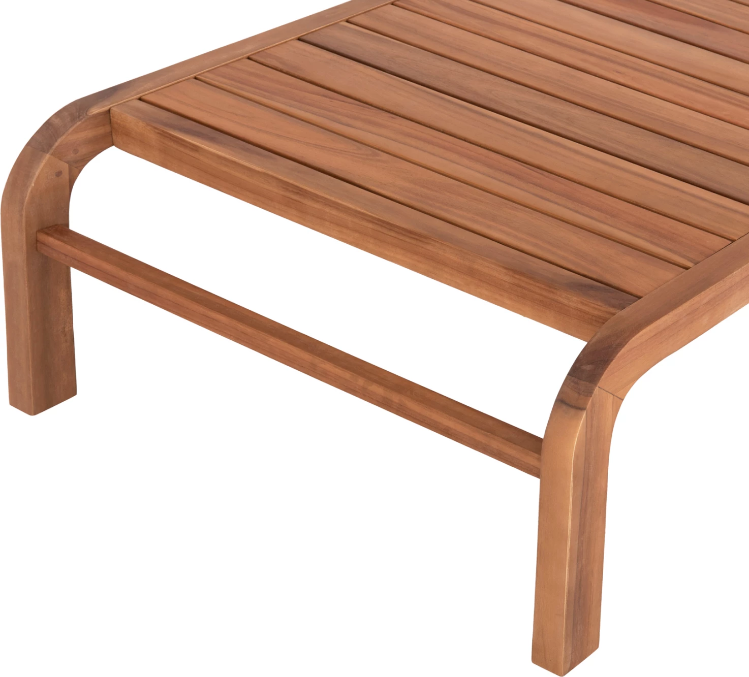 Tavolinë kafeje për jashtë, dru akacie, OASIS CD6227, 132x70x33cm