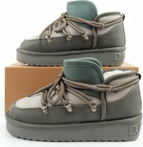 Çizme dimri për femra D.Franklin, gri