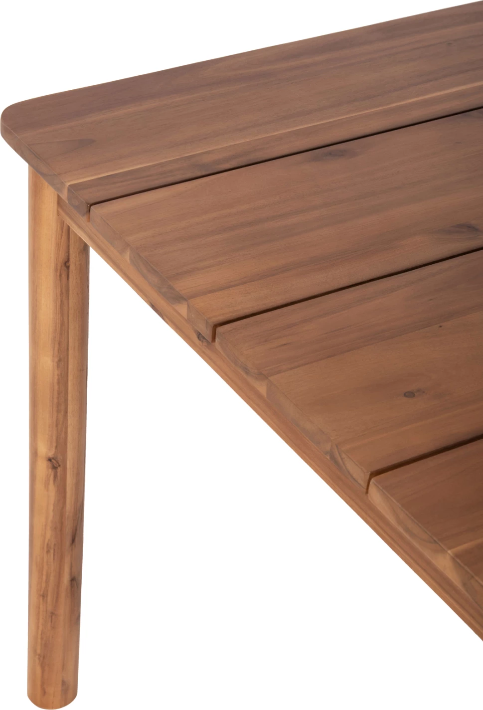 Tavolinë me karrige për terasë 9 copë NAVANT FH21066.01, dru akacie, litar gri