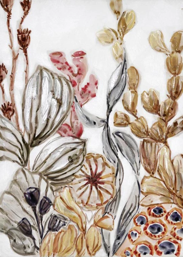 Pikturë dekorative RECIF, shumëngjyrëshe, kanavacë, dru, 50x70x3cm