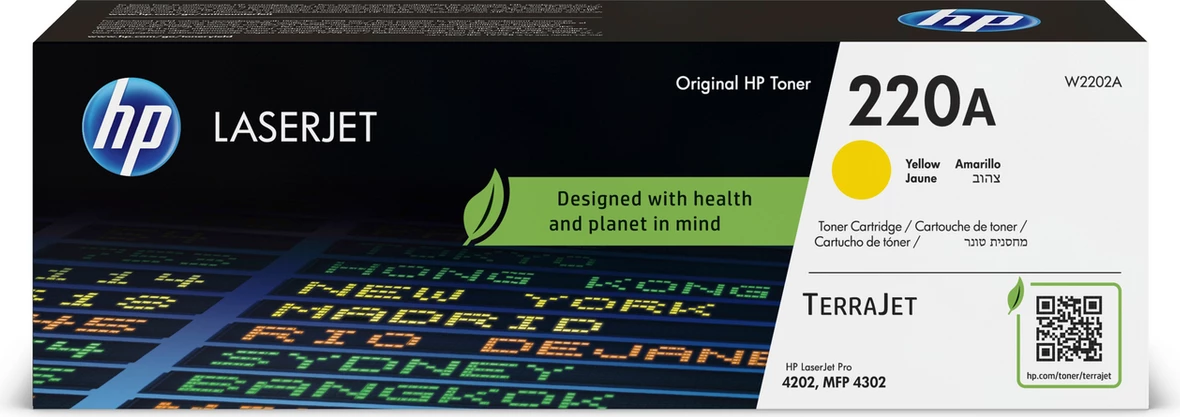 Toner HP 220A W2202A 1800 faqe e verdhë