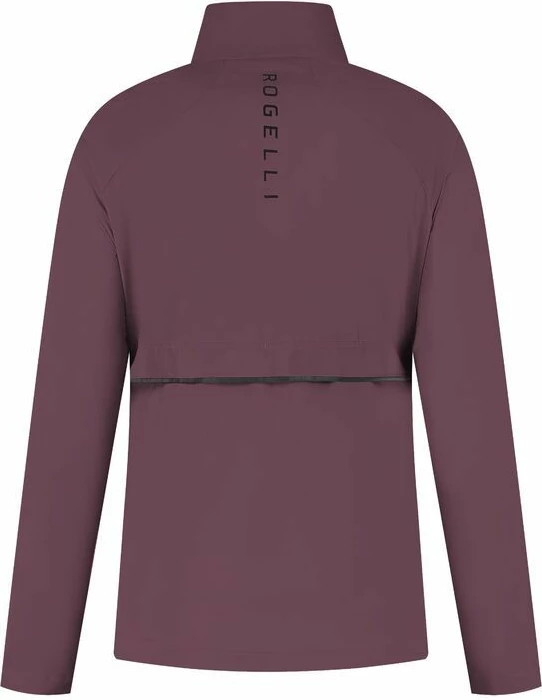 Jakne running Rogelli për femra, e purpurt