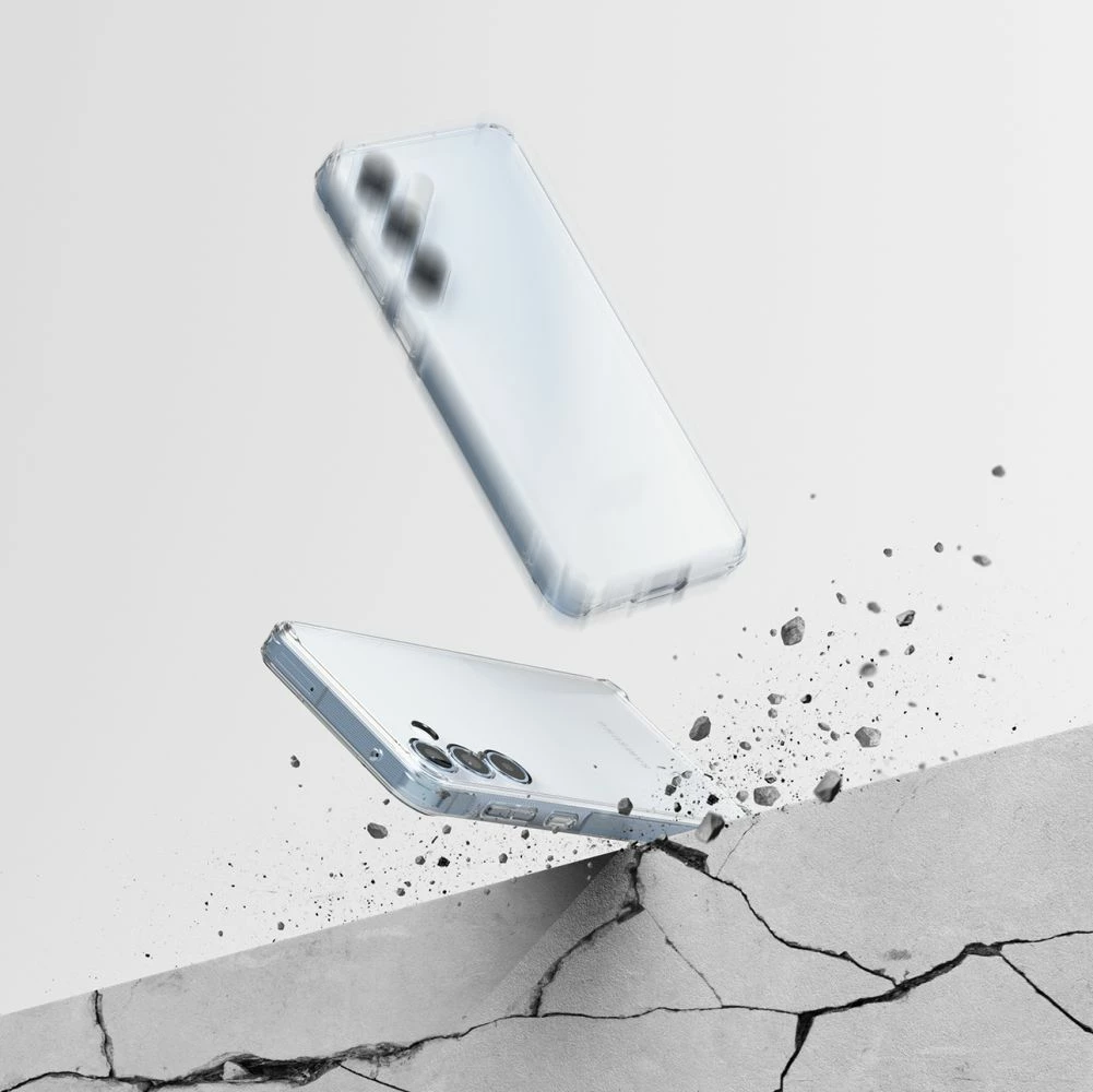 Mbështjellës Ringke Fusion për Samsung Galaxy A55 5G, Transparent