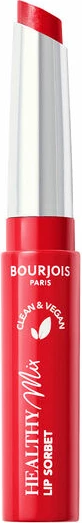 Buzëkuq Bourjois Healthy Mix Clean Lip Sorbet 02 Red Freshing 7.4g