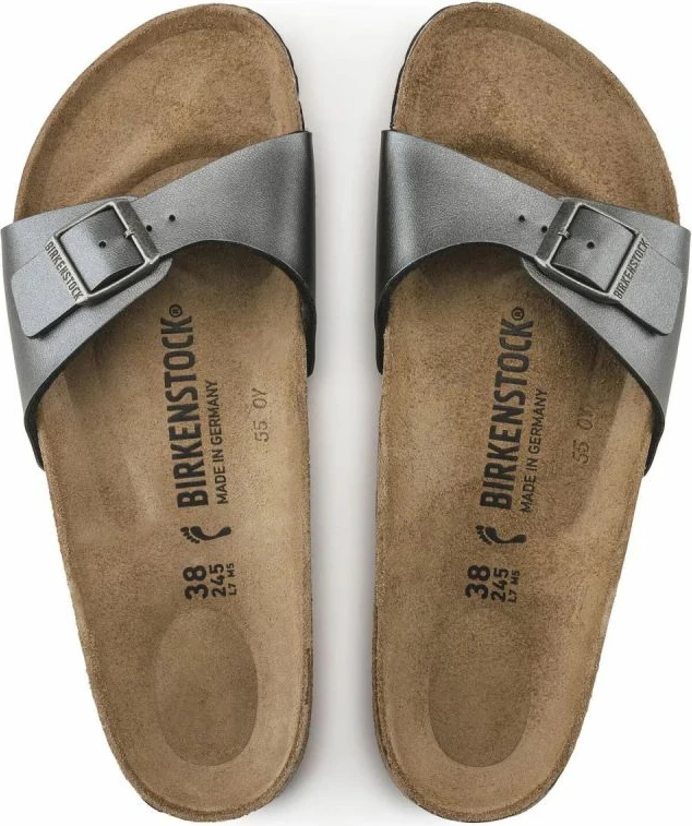 Flip-flop Birkenstock për femra dhe meshkuj, të zeza