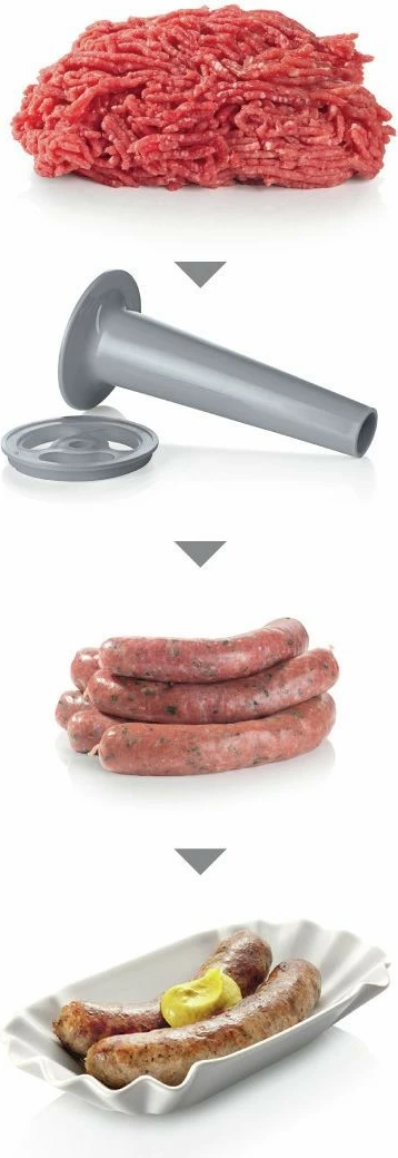 Makineri bluarëse mishi Bosch MFW 67440, 2000 W, e zezë/inox