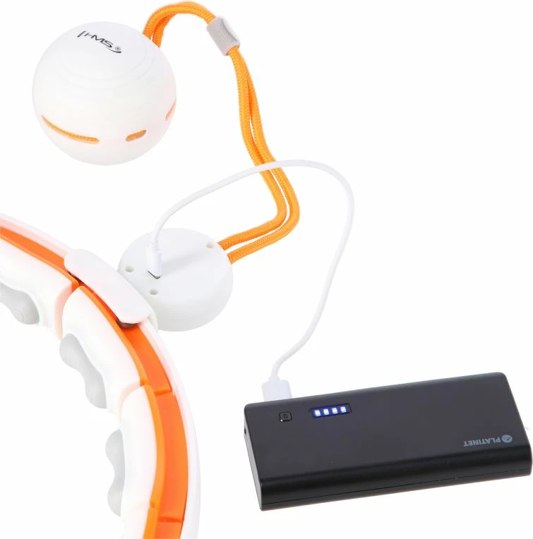 Hula hop HMS HHM21 me magnetë, portokalli