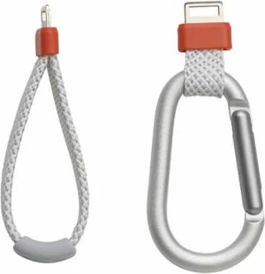 Altoparlant portativ Bluetooth JBL Flip 7 (JBLFLIP7WHT), 35W RMS, IP68, deri 16 orë, bardhë, me rrip dore + karabiner