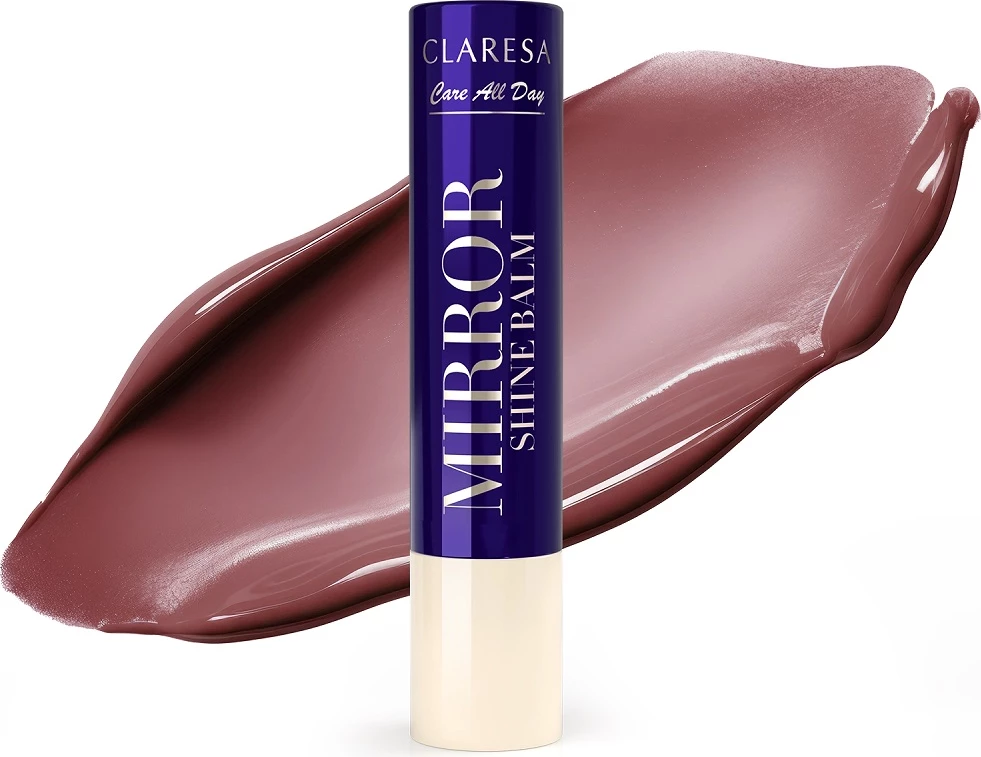 Gloss për buzë Claresa Care All Day Mirror Shine Lip Gloss Stick për femra Painted Rose 3g