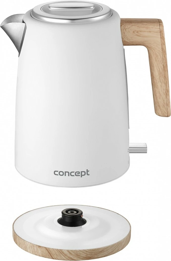 Ibrik elektrik Concept RK3315, 1.7L, Bardhë