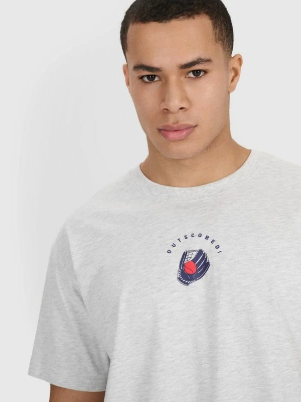 Maicë për meshkuj 4F, gri