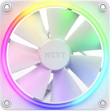 Ventilator RGB për kasë NZXT F120, 120mm, i bardhë