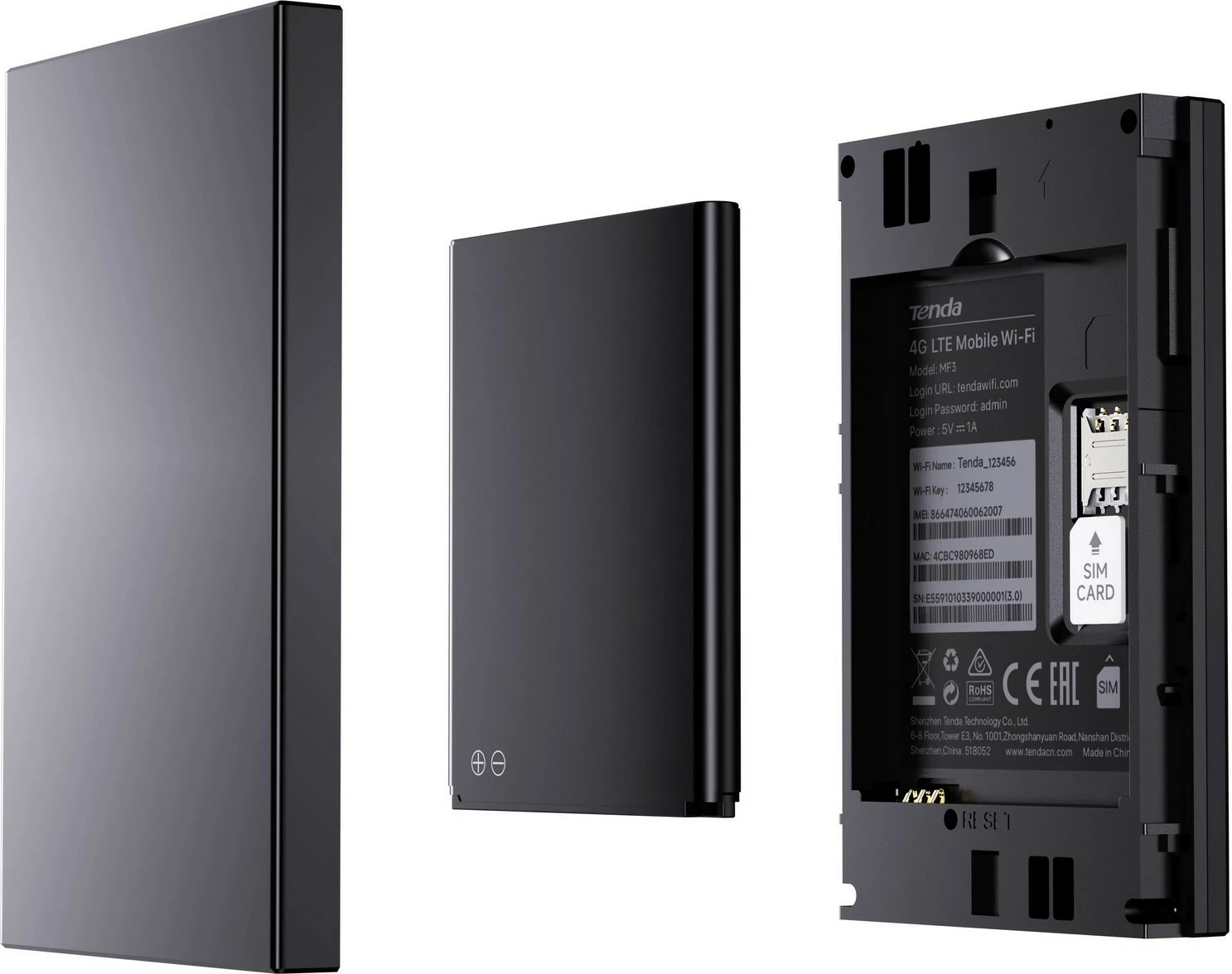 Router GSM Tenda 4G180 V4.0, Wi-Fi 6, i zi