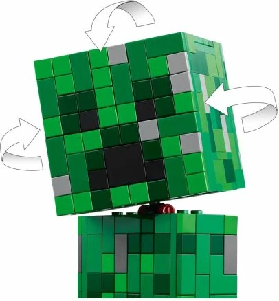 Helmetë Lego Minecraft Creeper, fëmijë