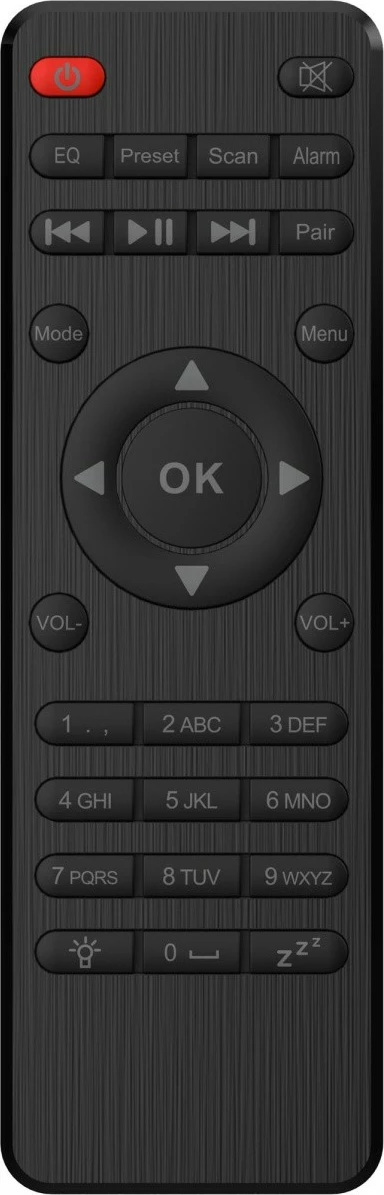 Radio interneti Sencor SIR 5100WDB, 4W, WiFi, FM, DAB+, USB, LCD i madh, e zezë