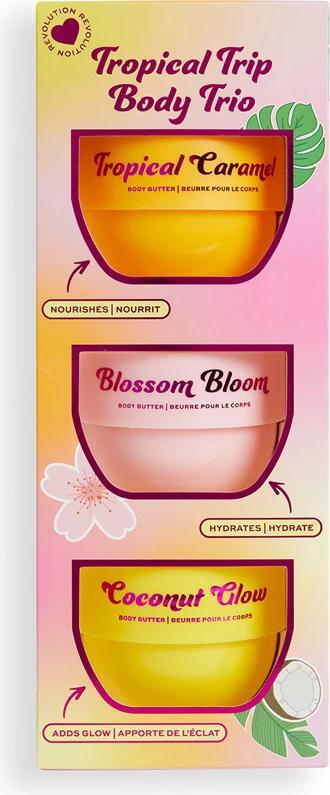 I Heart Revolution - Tropical Trip Body Cream Trio