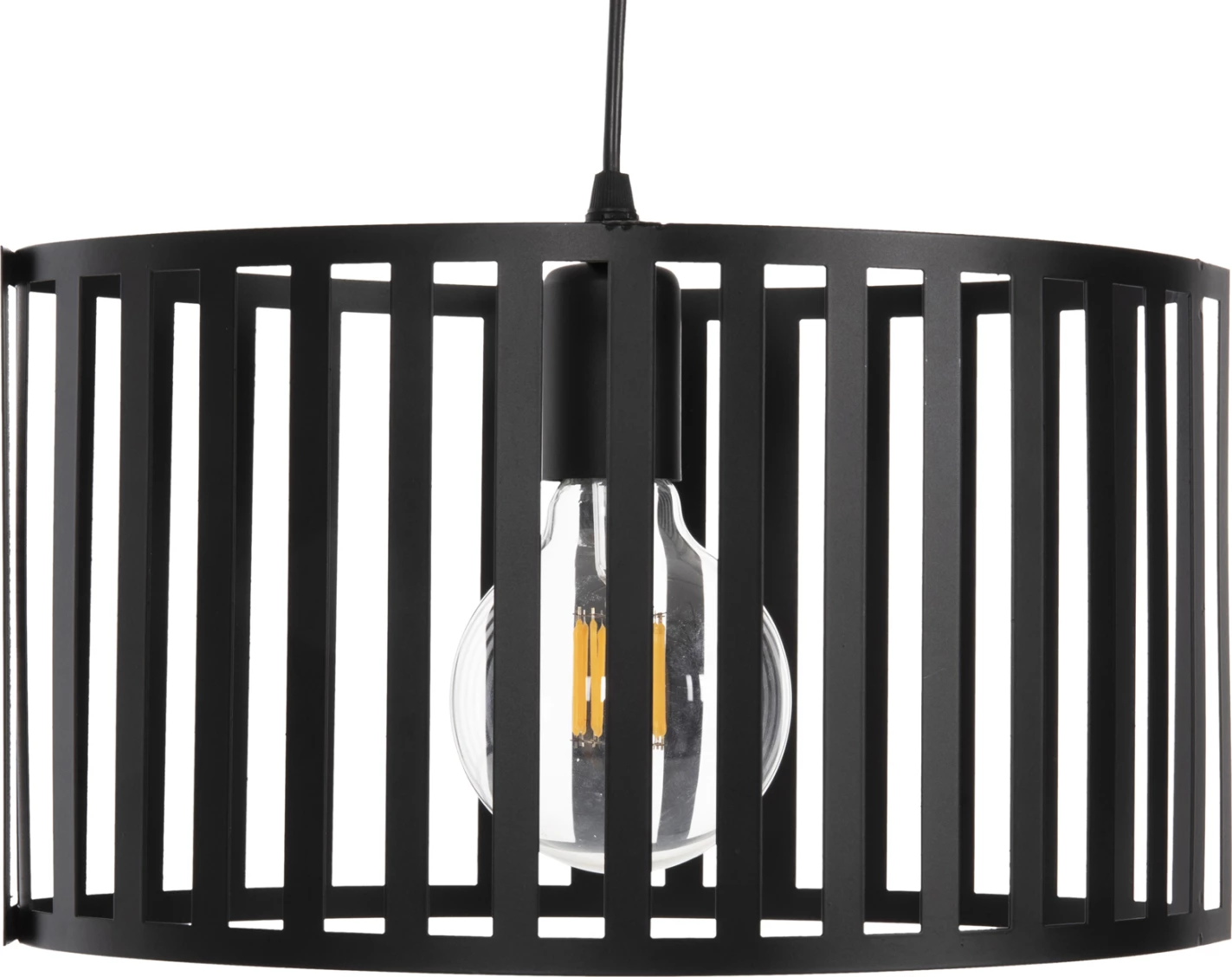 Llambë varëse tavani, metal i zi, FH4113, 34x23x121H cm