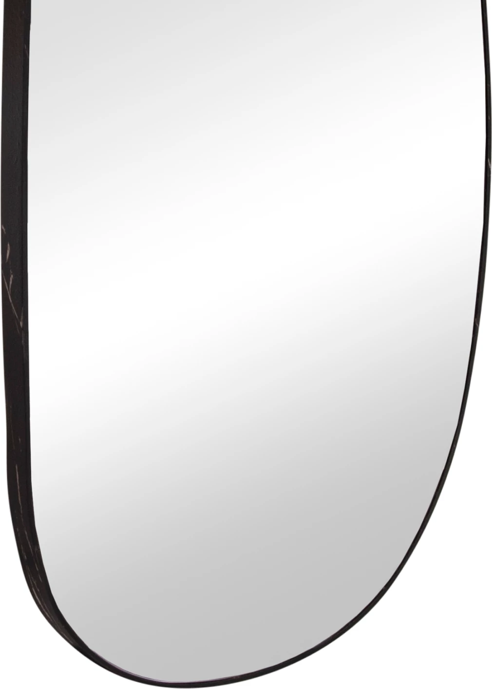 Pasqyrë muri CRITHER FH4486.01 kornizë MDF ngjyrë mermeri të zi 49x140Hcm.