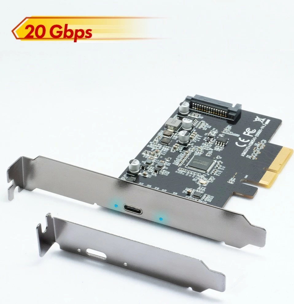 Kartë zgjerimi IcyBox IB-PCI1901-C32, USB Type-C 3.2 (Gen 2x2), PCIe