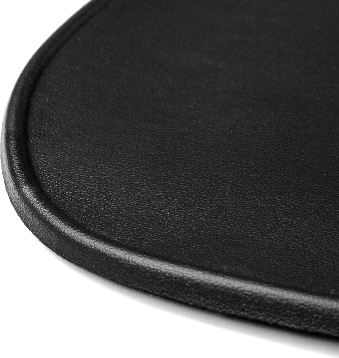 Mauspad ergonomik Wozinsky me mbështetje për kyç, lëkurë ekologjike, i zi