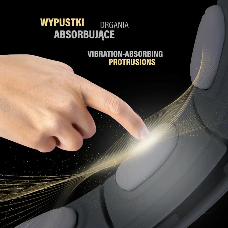 Hula hop me magnet e peshë HMS HHM15, i zi