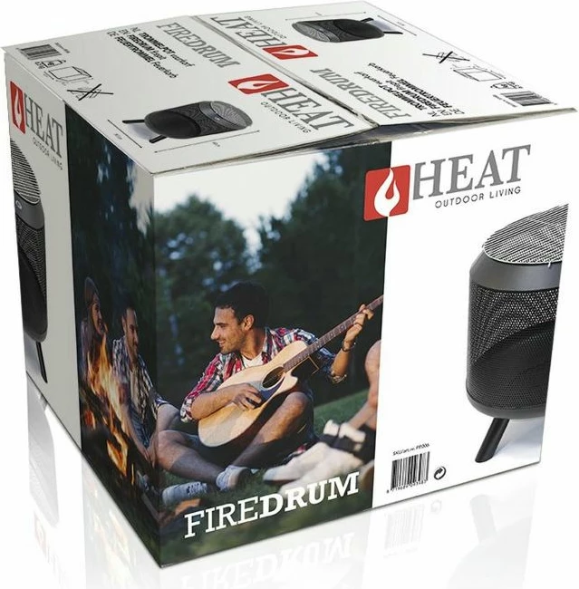 Vatër zjarri Heat për meshkuj/femra, e zezë