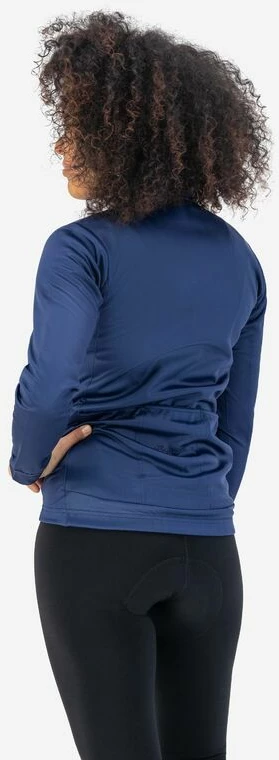 Maicë me mëngë të gjata për femra Rogelli, navy blue