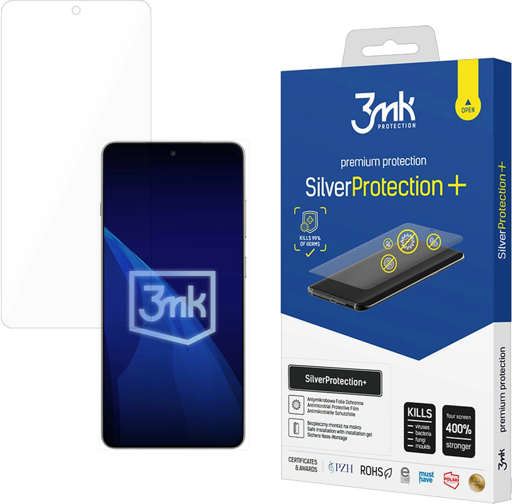 Mbështjellës mbrojtës ekrani 3mk SilverProtection+ për OnePlus 13R