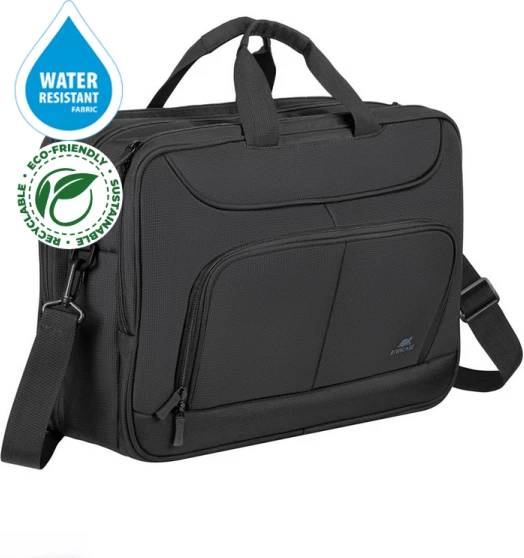 Çantë laptopi RIVACASE 8432 për 15.6\", RPET eko, e zezë